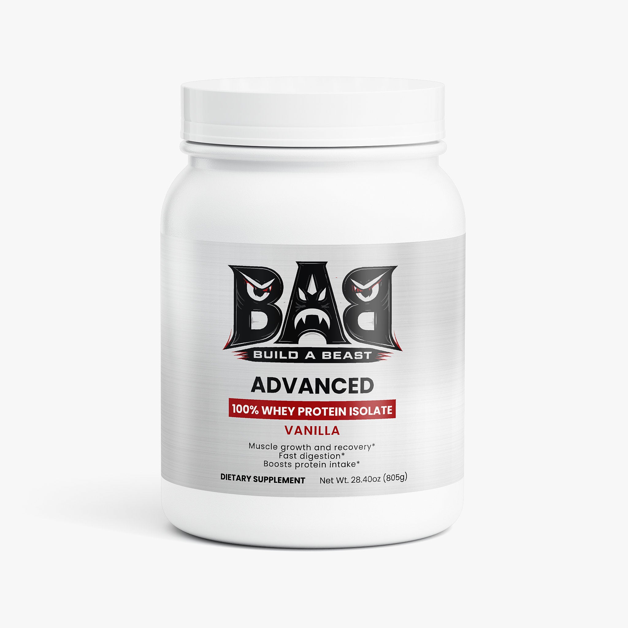 Advanced 100% Whey Protein Isolate (Vanilla)