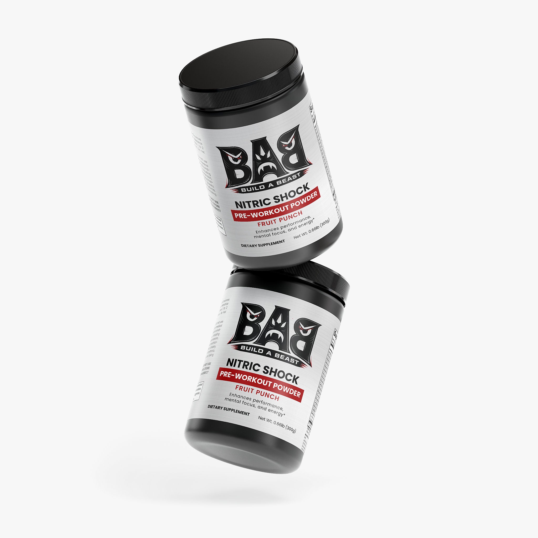Nitric Shock Pre-Workout Powder (Fruit Punch)